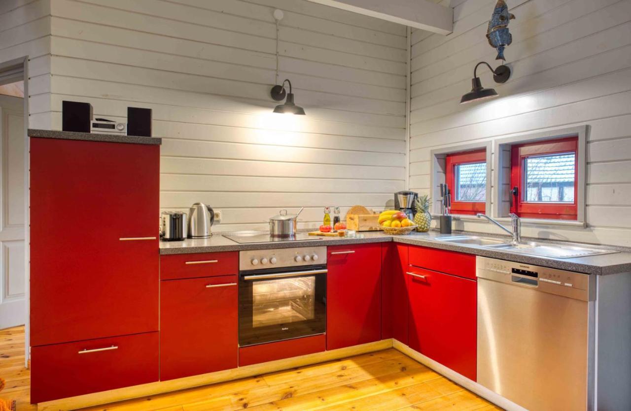 Traumhaff - Sea Hideaway Ostsee Region - Privates Nordicspa, Kamin, Kunst, Hund 300M Zum Strand Luckow  Exterior foto